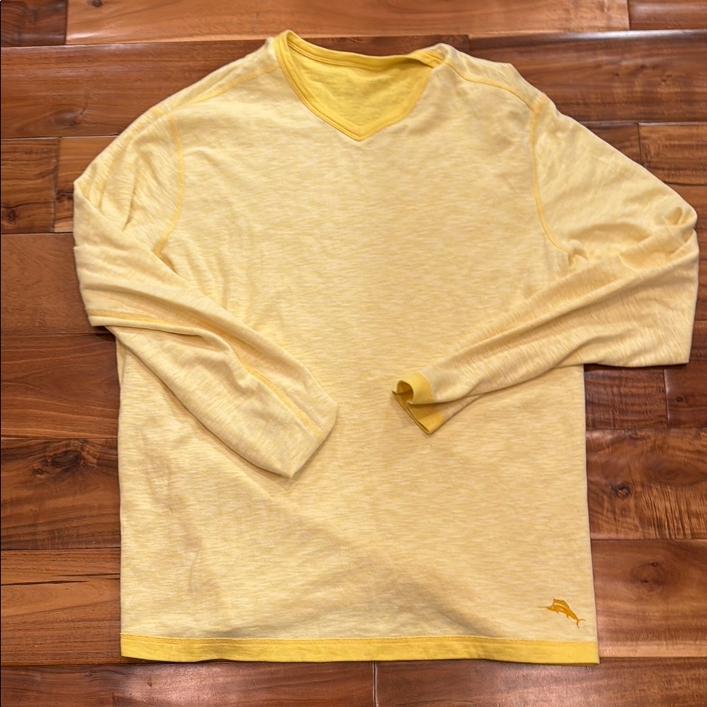 Sea Glass Reversible V-Neck Sweatshirt Tommy Bahama NWOT